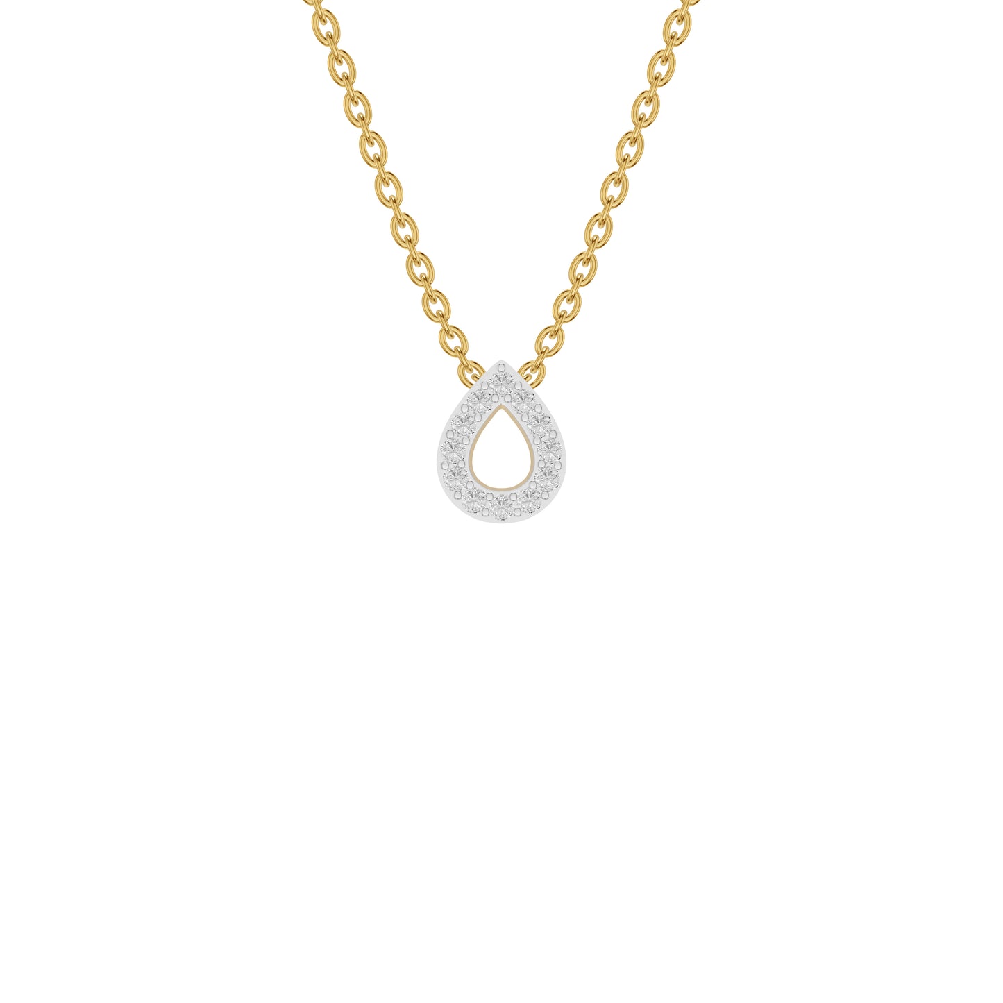 OJ-PS-5227PA 18 KT / Yellow Gold