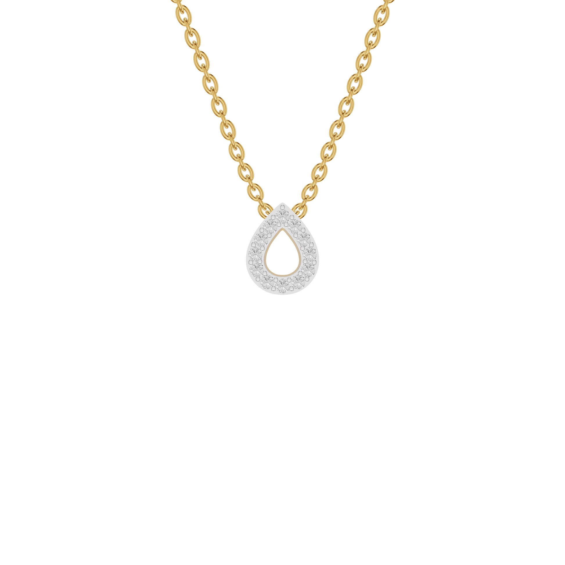 OJ-PS-5227PA 18 KT / Yellow Gold