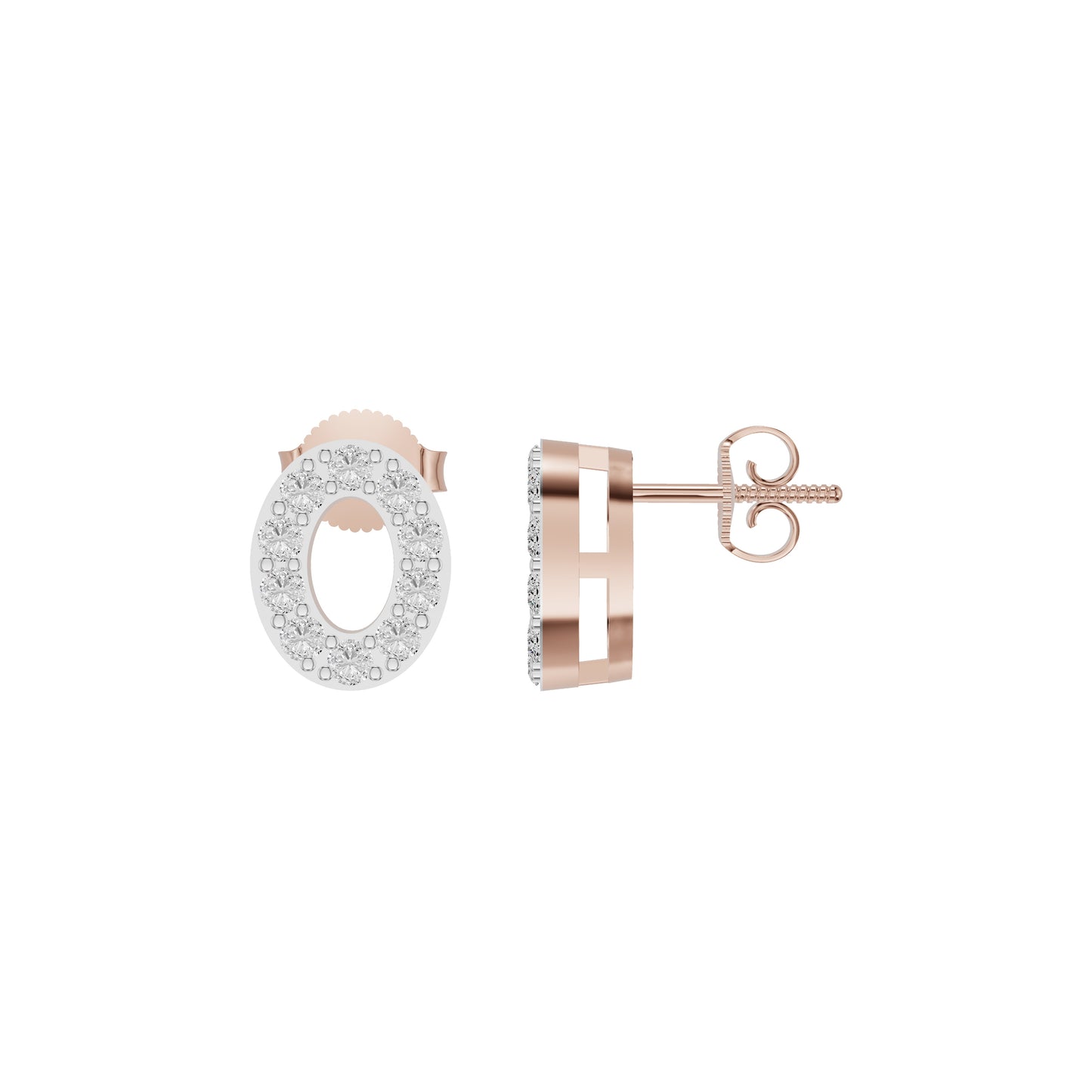 OJ-PS-5228EA 18 KT / Rose Gold