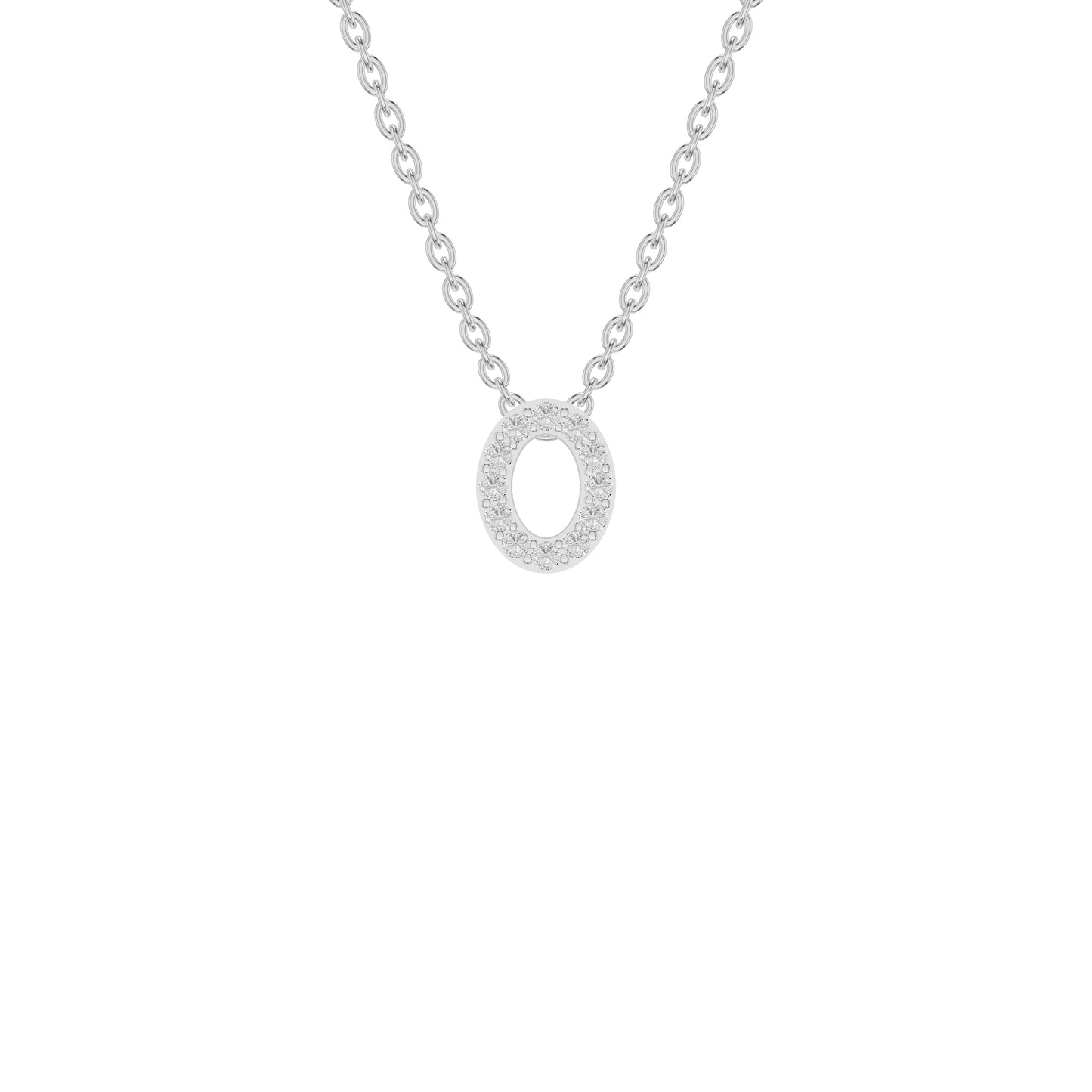 OJ-PS-5228PA 18 KT / White Gold