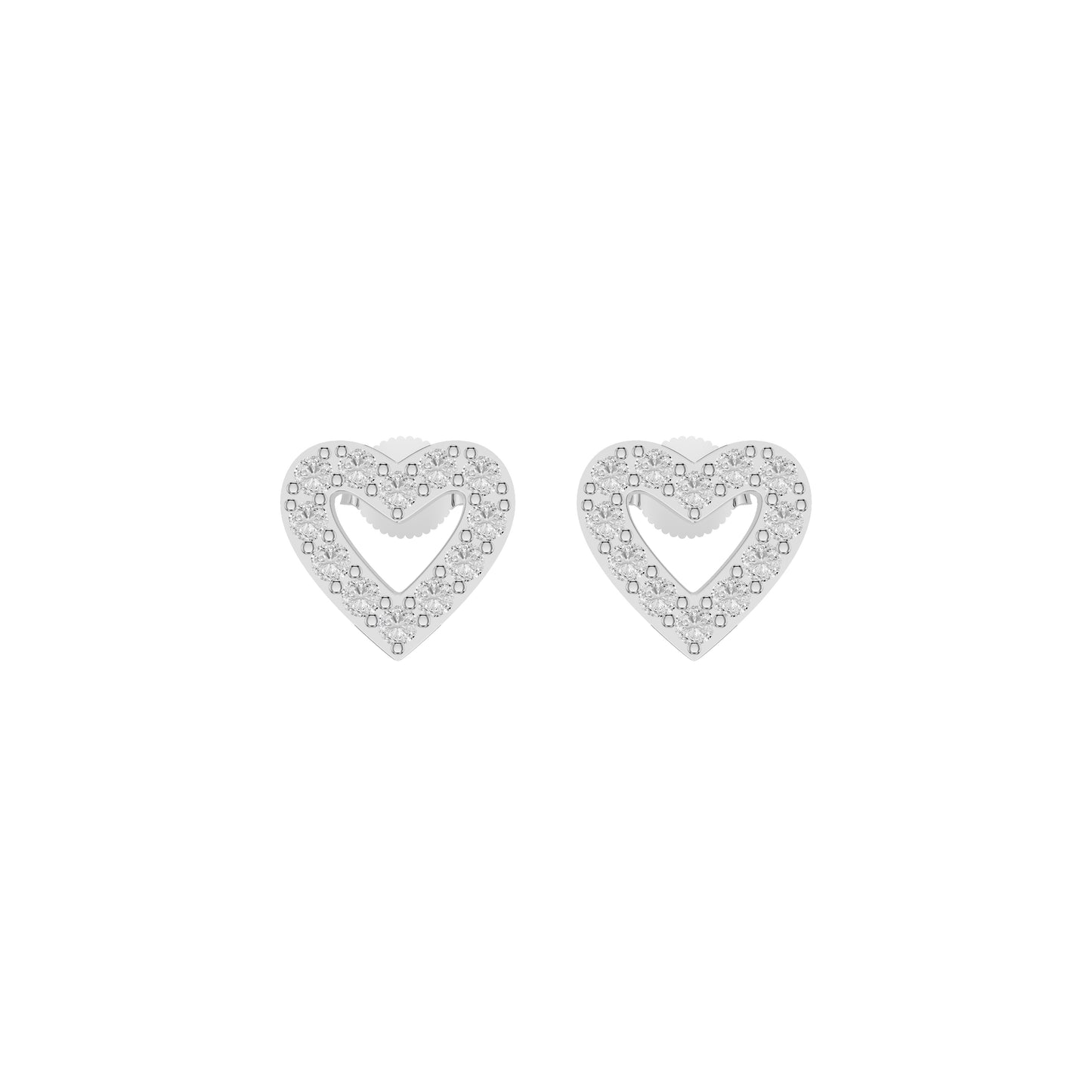 OJ-PS-5229EA 18 KT / White Gold