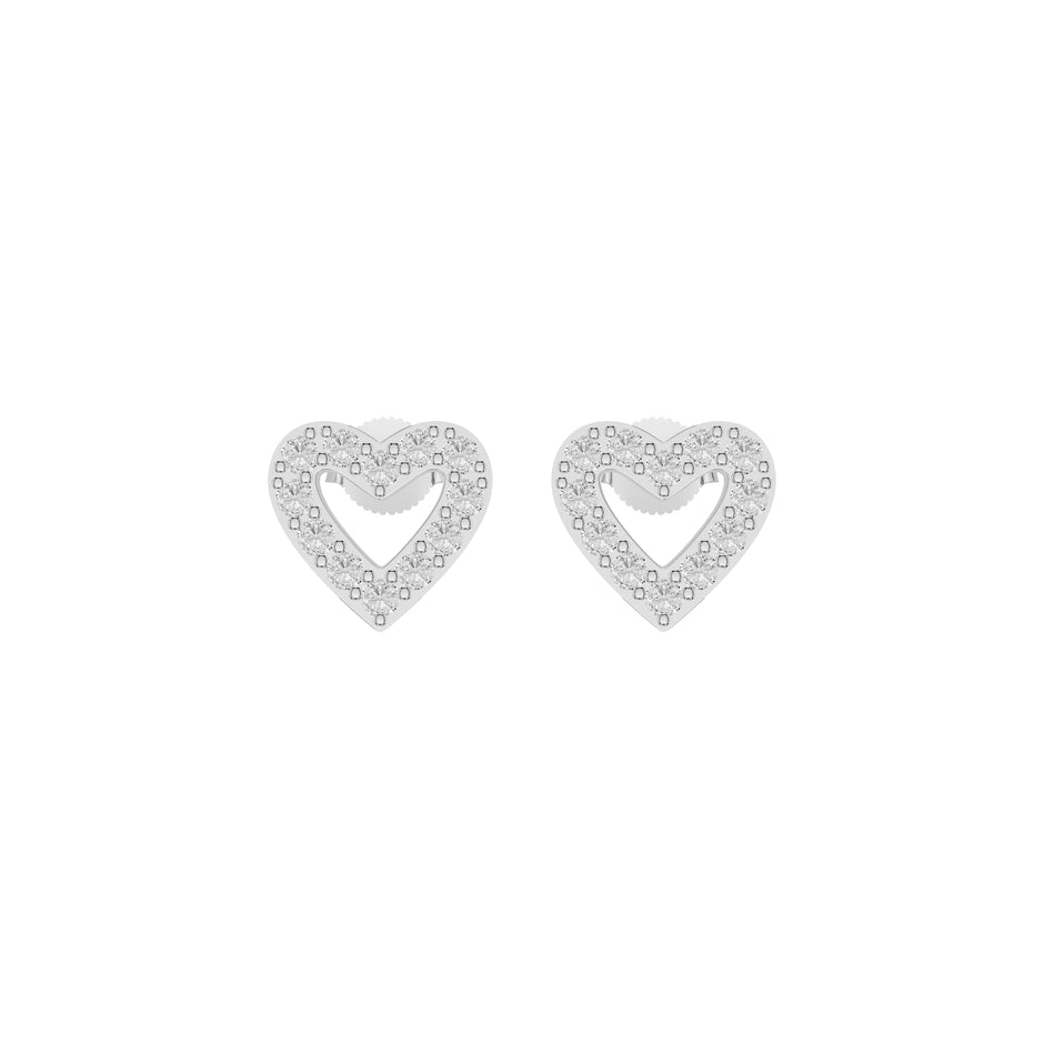 OJ-PS-5229EA 18 KT / White Gold