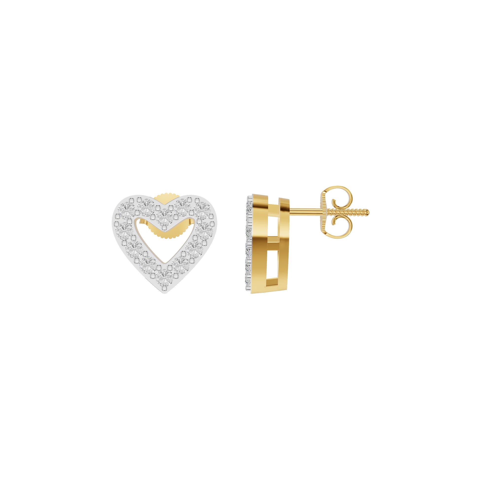 OJ-PS-5229EA 18 KT / Yellow Gold