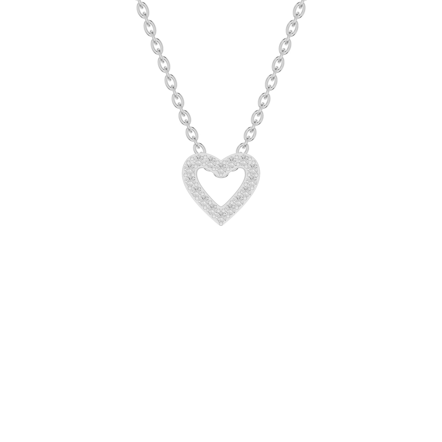 OJ-PS-5229PA 18 KT / White Gold