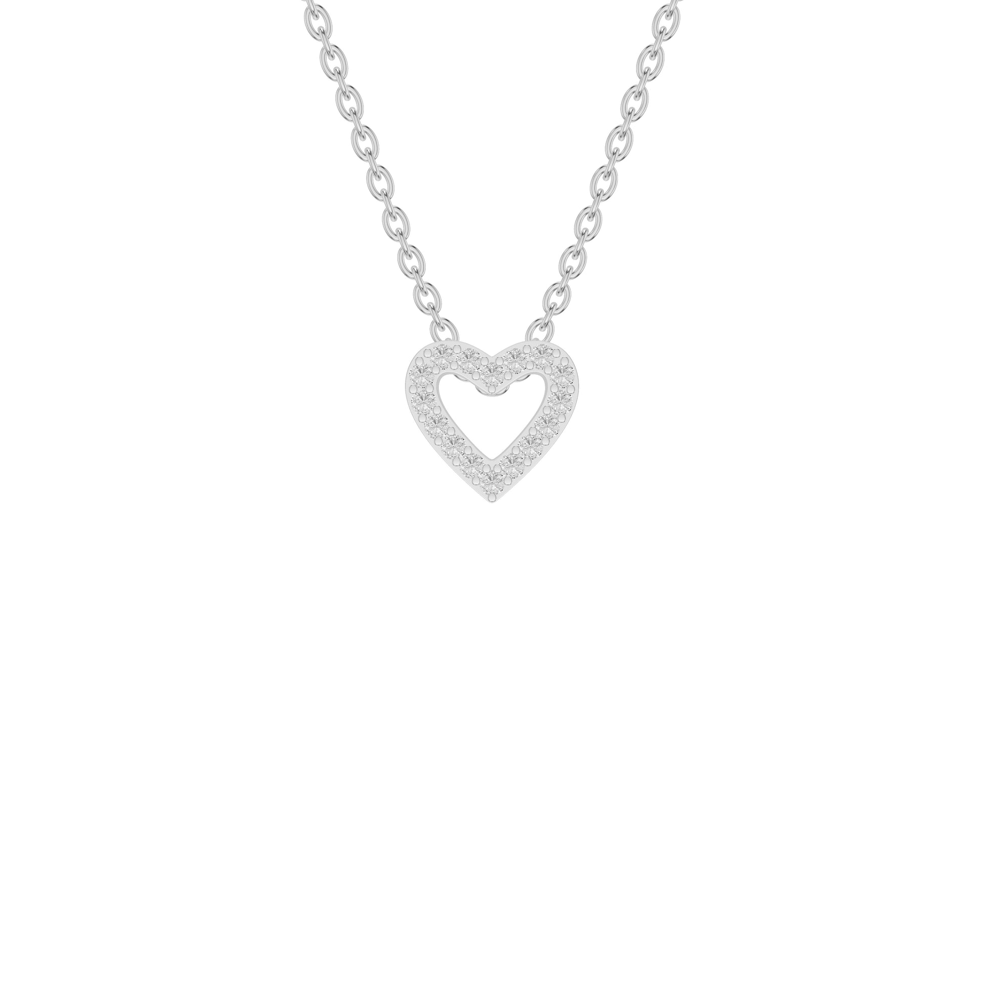 OJ-PS-5229PA 18 KT / White Gold