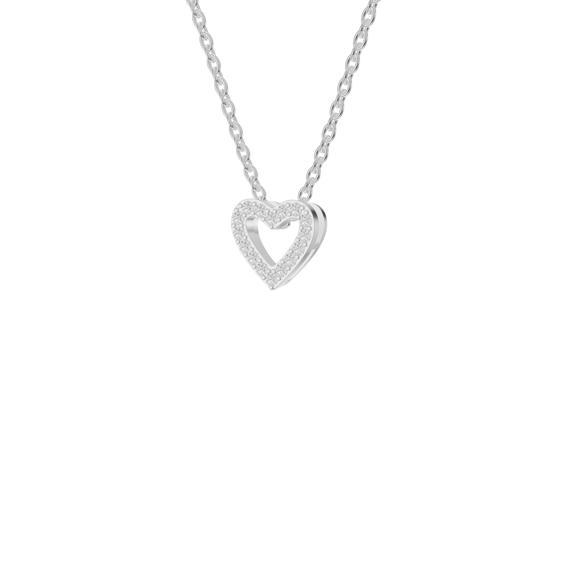 OJ-PS-5229PA 18 KT / White Gold