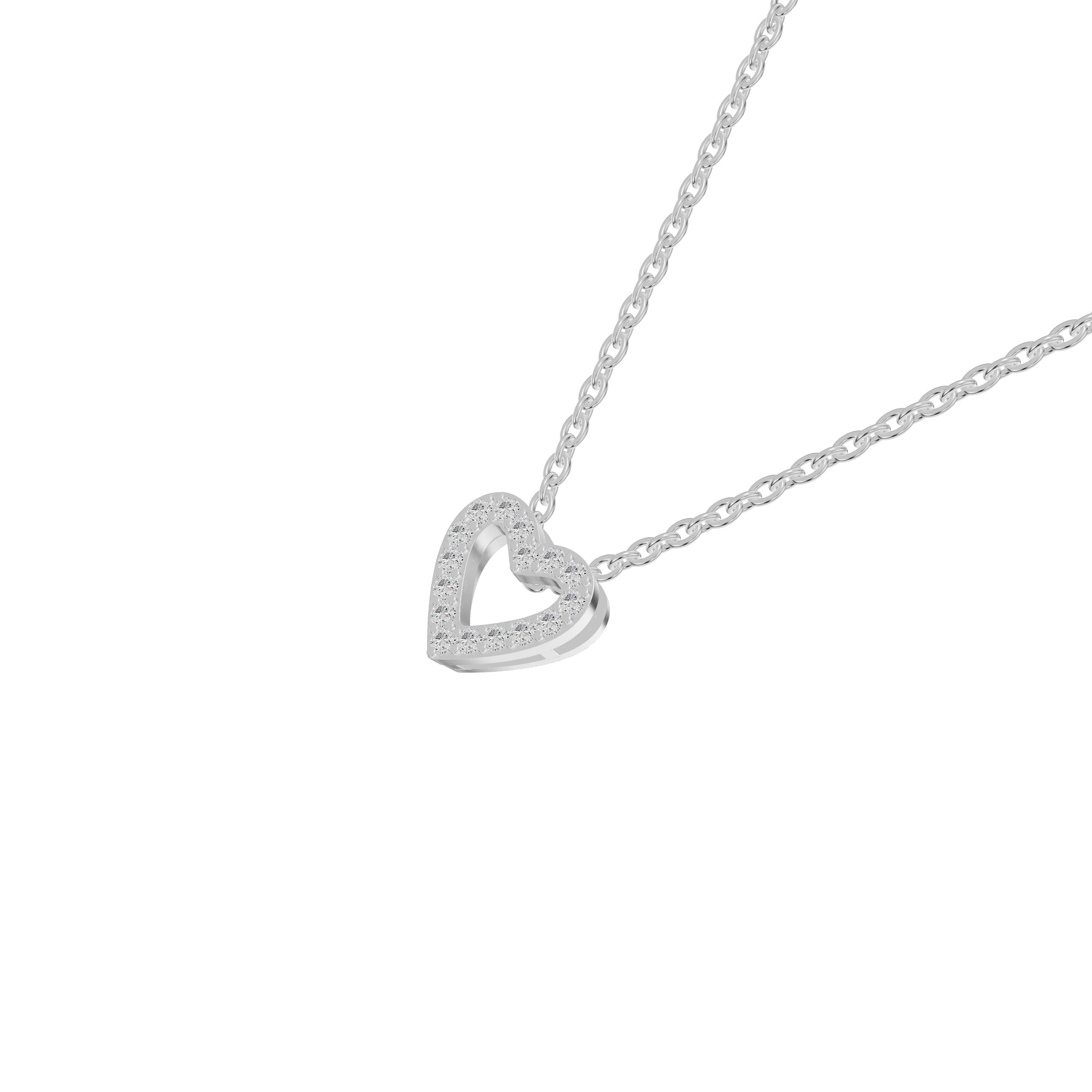 OJ-PS-5229PA 18 KT / White Gold