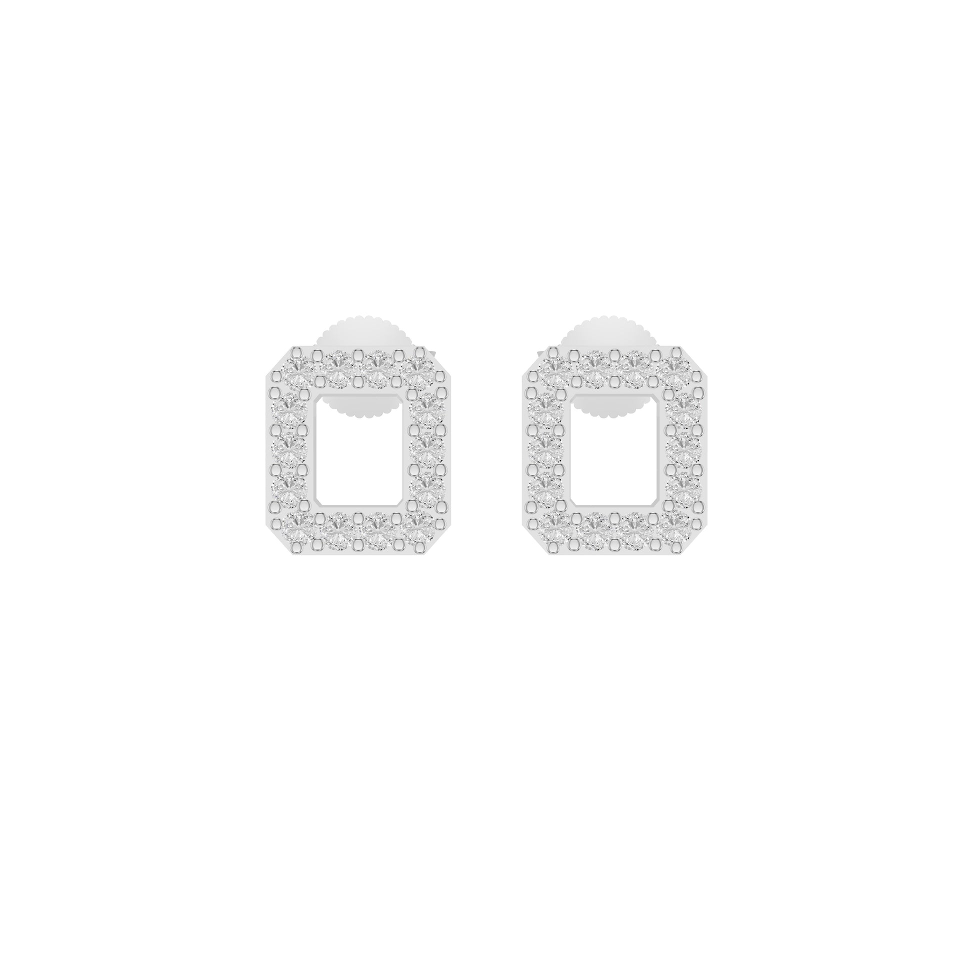 OJ-PS-5230EA 18 KT / White Gold