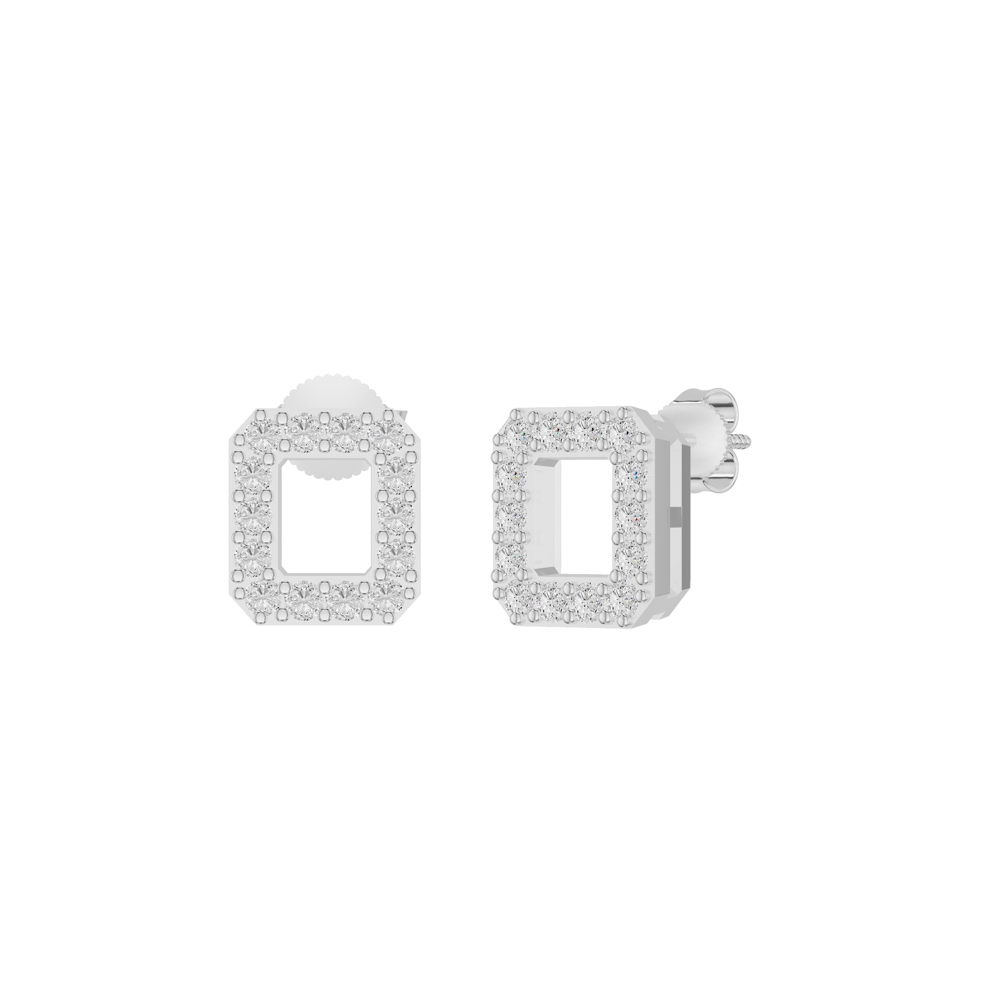OJ-PS-5230EA 18 KT / White Gold