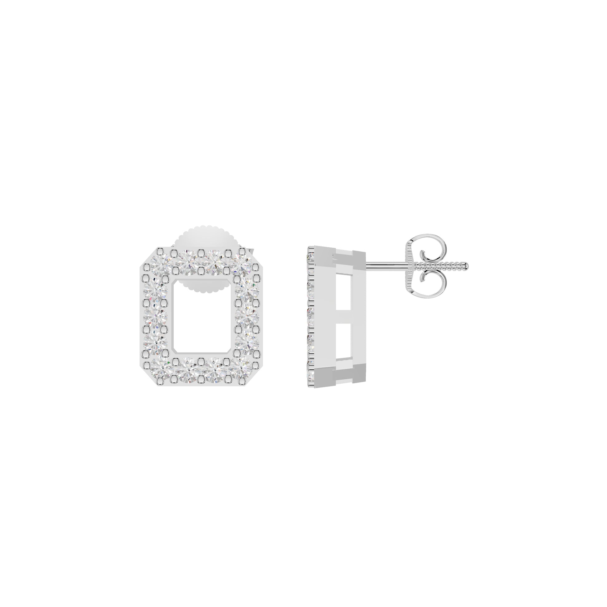 OJ-PS-5230EA 18 KT / White Gold