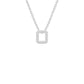 OJ-PS-5230PA 18 KT / White Gold