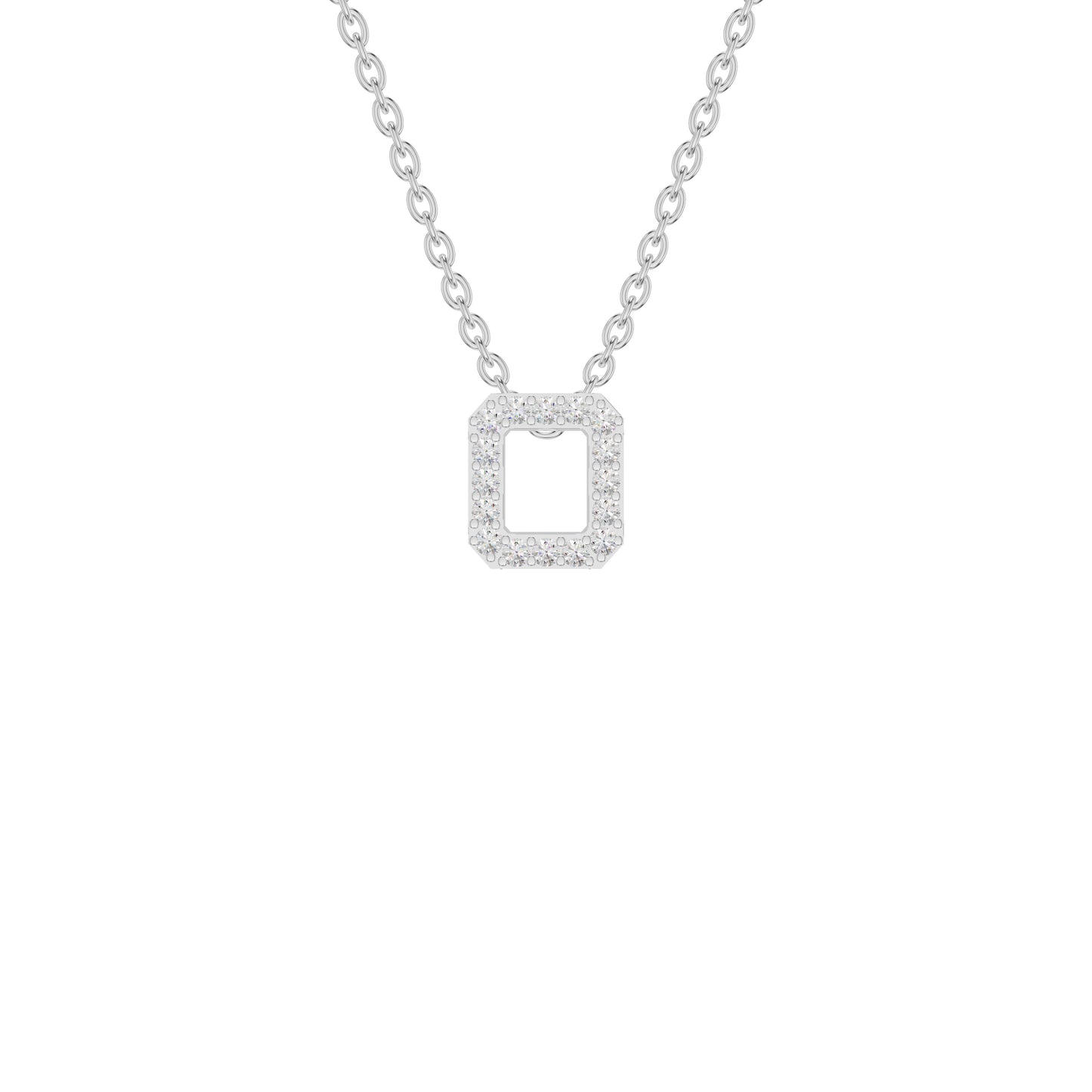 OJ-PS-5230PA 18 KT / White Gold