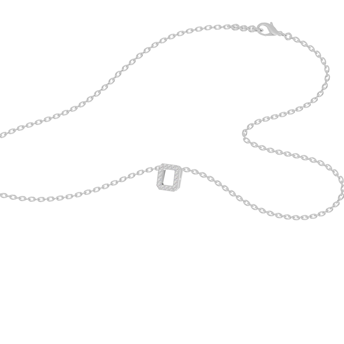 OJ-PS-5230PA 18 KT / White Gold