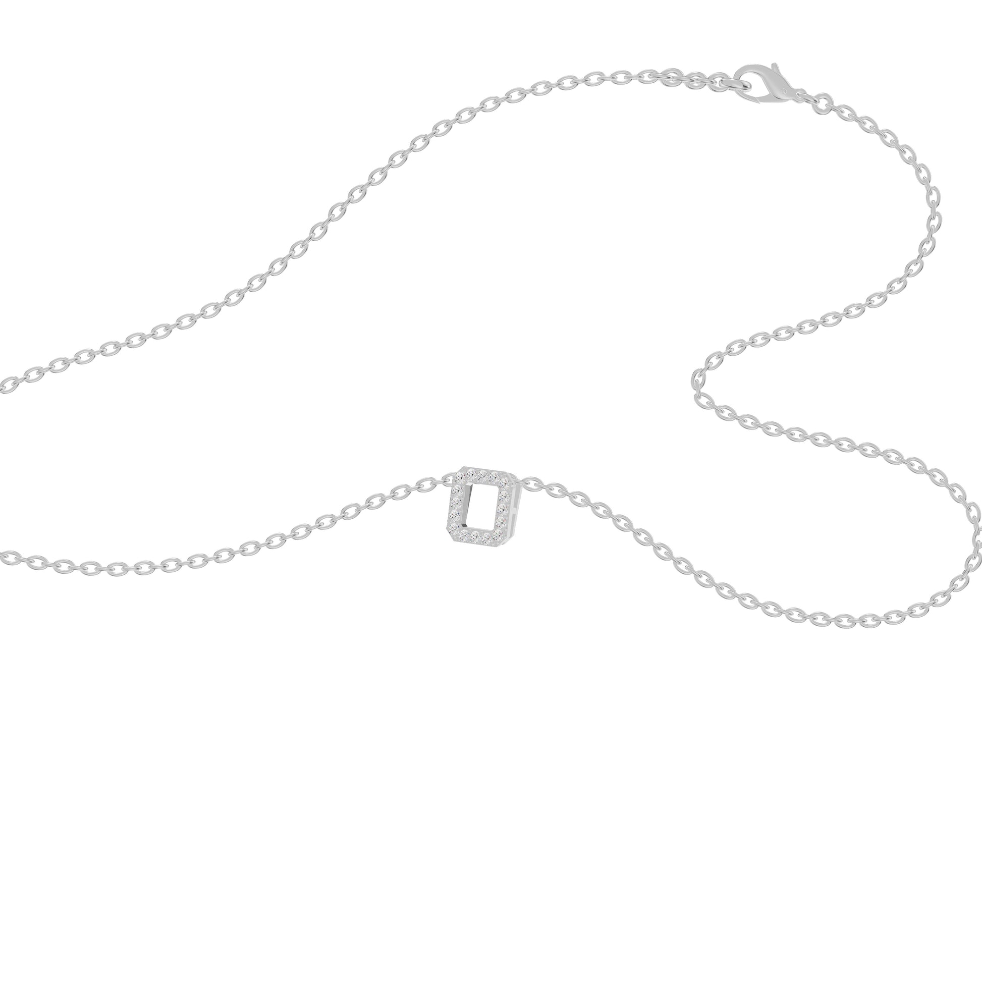 OJ-PS-5230PA 18 KT / White Gold