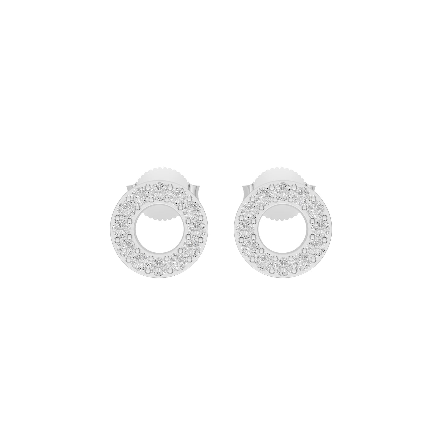 OJ-PS-5234EA 18 KT / White Gold
