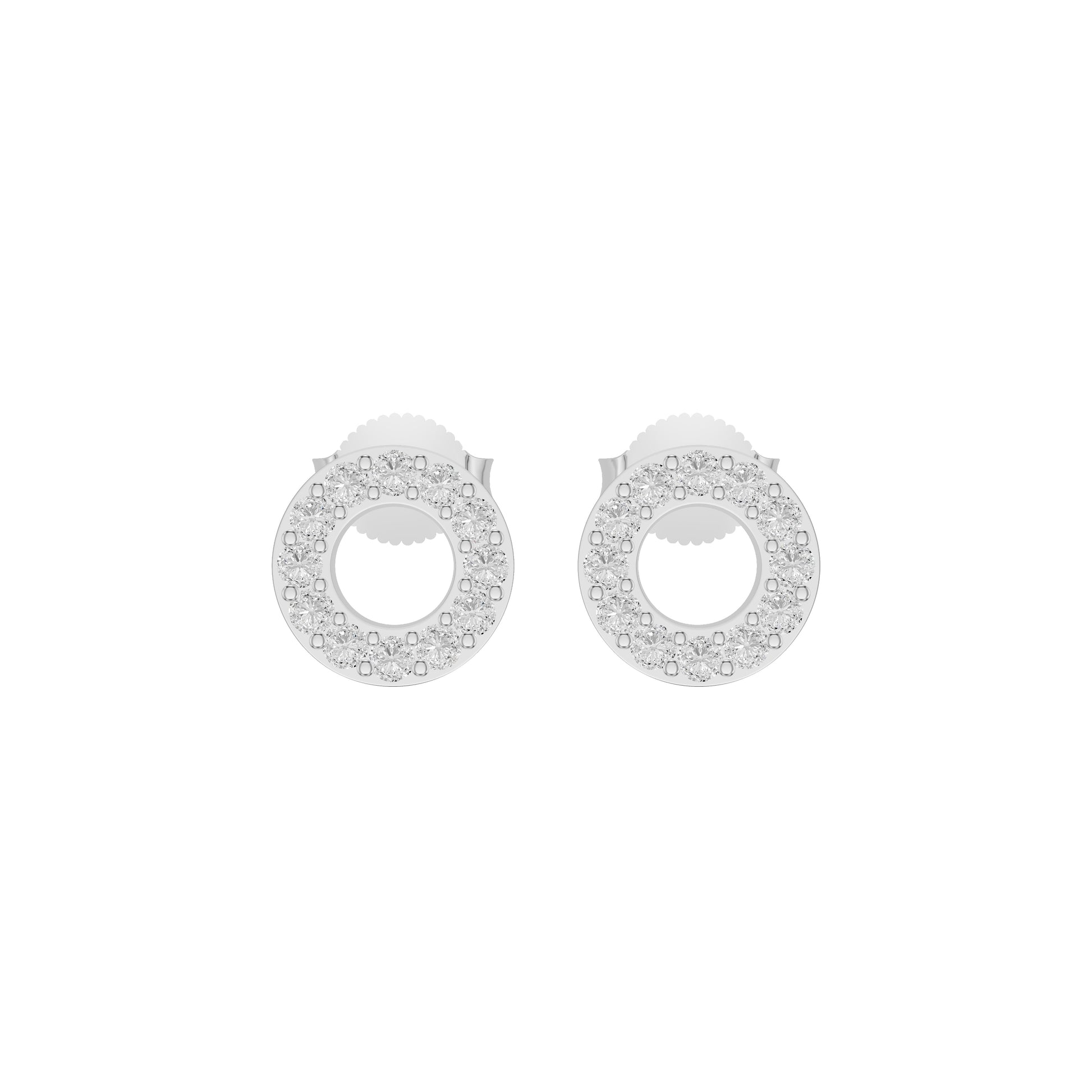 OJ-PS-5234EA 18 KT / White Gold