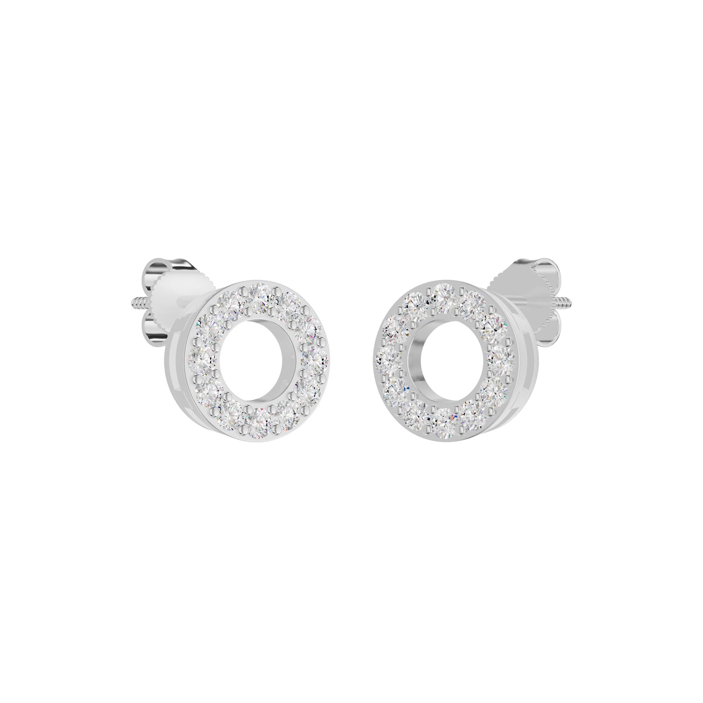 OJ-PS-5234EA 18 KT / White Gold