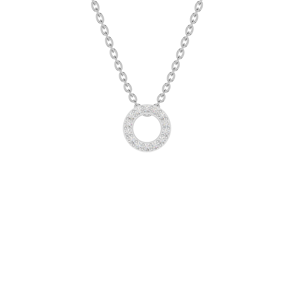 OJ-PS-5234PA 18 KT / White Gold