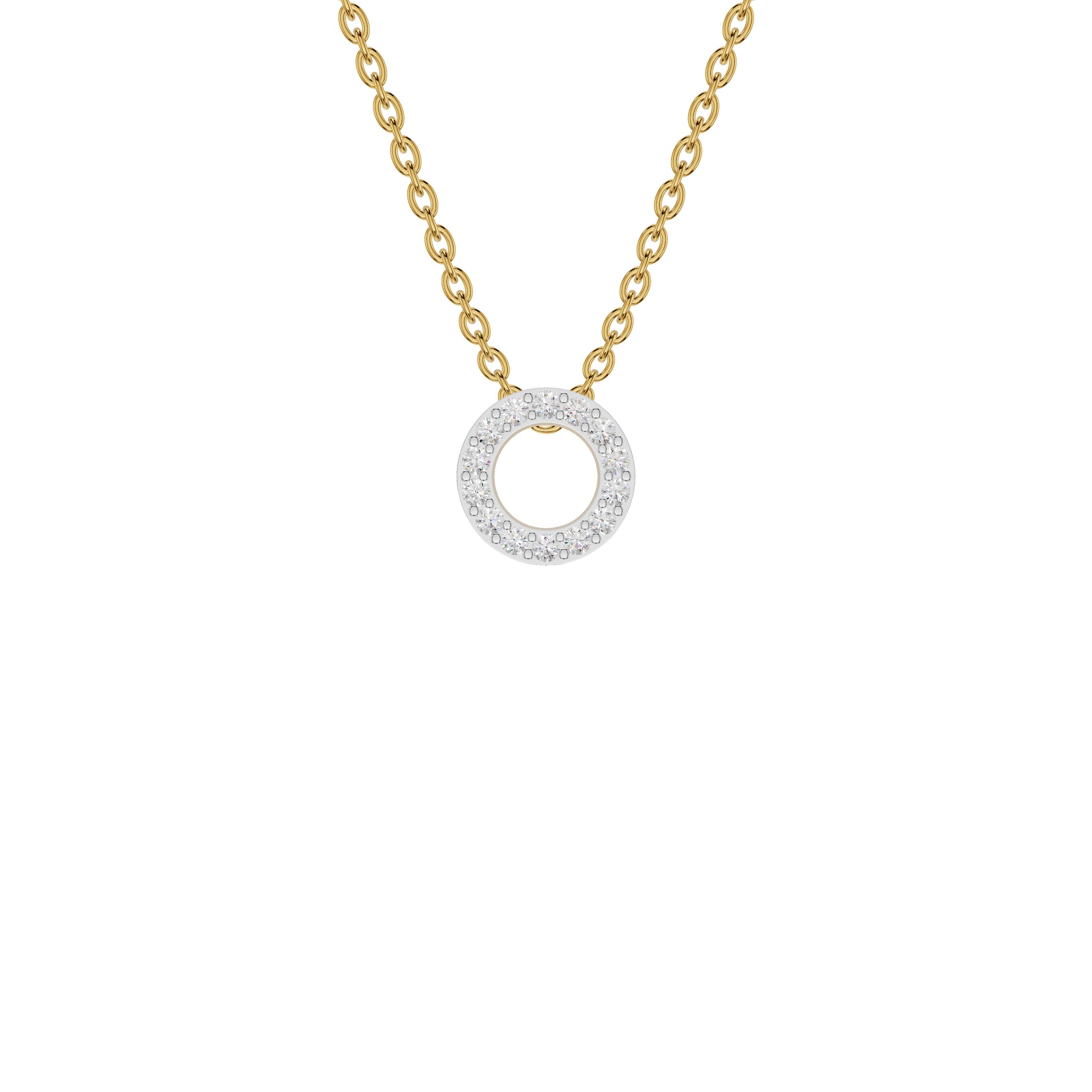 OJ-PS-5234PA 18 KT / Yellow Gold