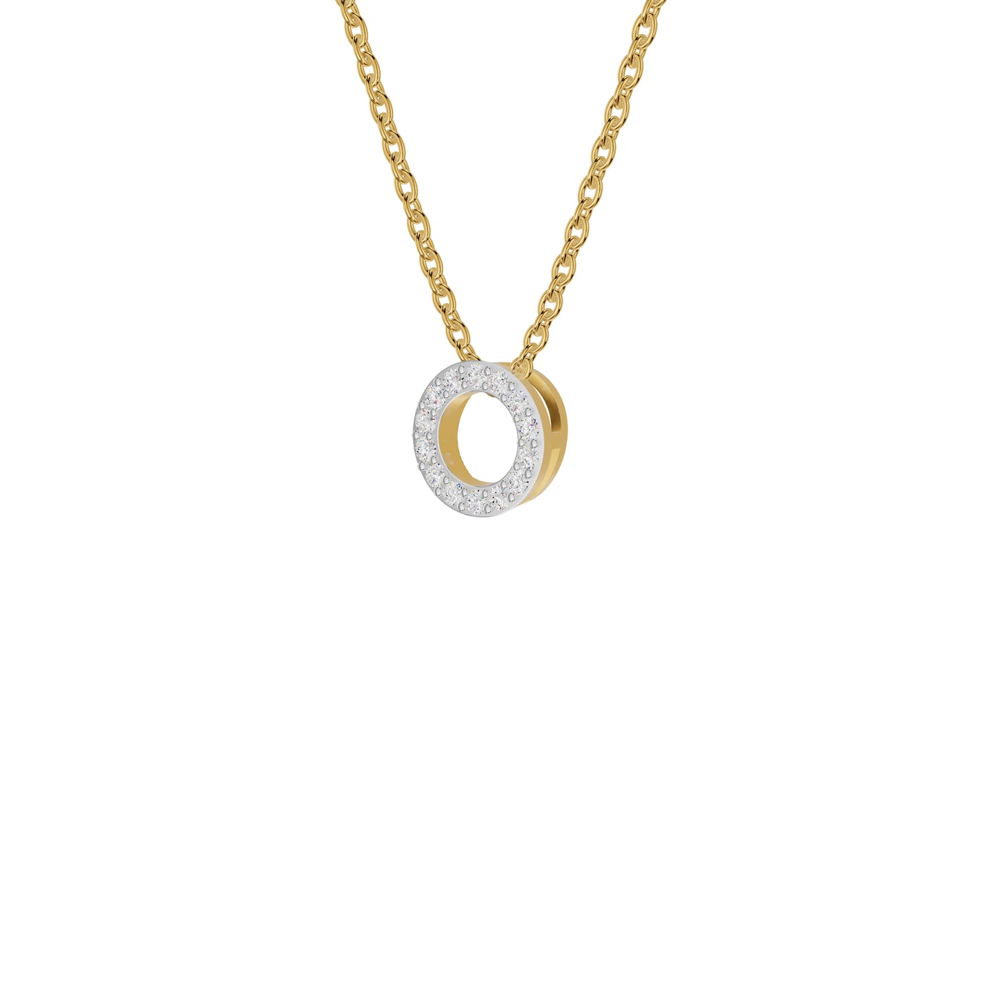 OJ-PS-5234PA 18 KT / Yellow Gold