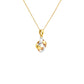 Interlocking Knot Gold Pendant