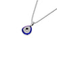 Pebble Grace Evil Eye Diamond Pendant 9 KT / White Gold