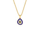 Pebble Grace Evil Eye Diamond Pendant 9 KT / Yellow Gold