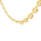 Aurexo Dual Tone Link Gold Necklace