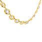 Aurexo Dual Tone Link Gold Necklace