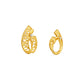 Aurexa Filigree Loop Gold Earrings