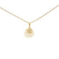 Floral Filigree Drop Pendant