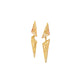 Aurex Spiral Gold Earrings