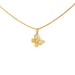 Golden Whisper Butterfly Pendant