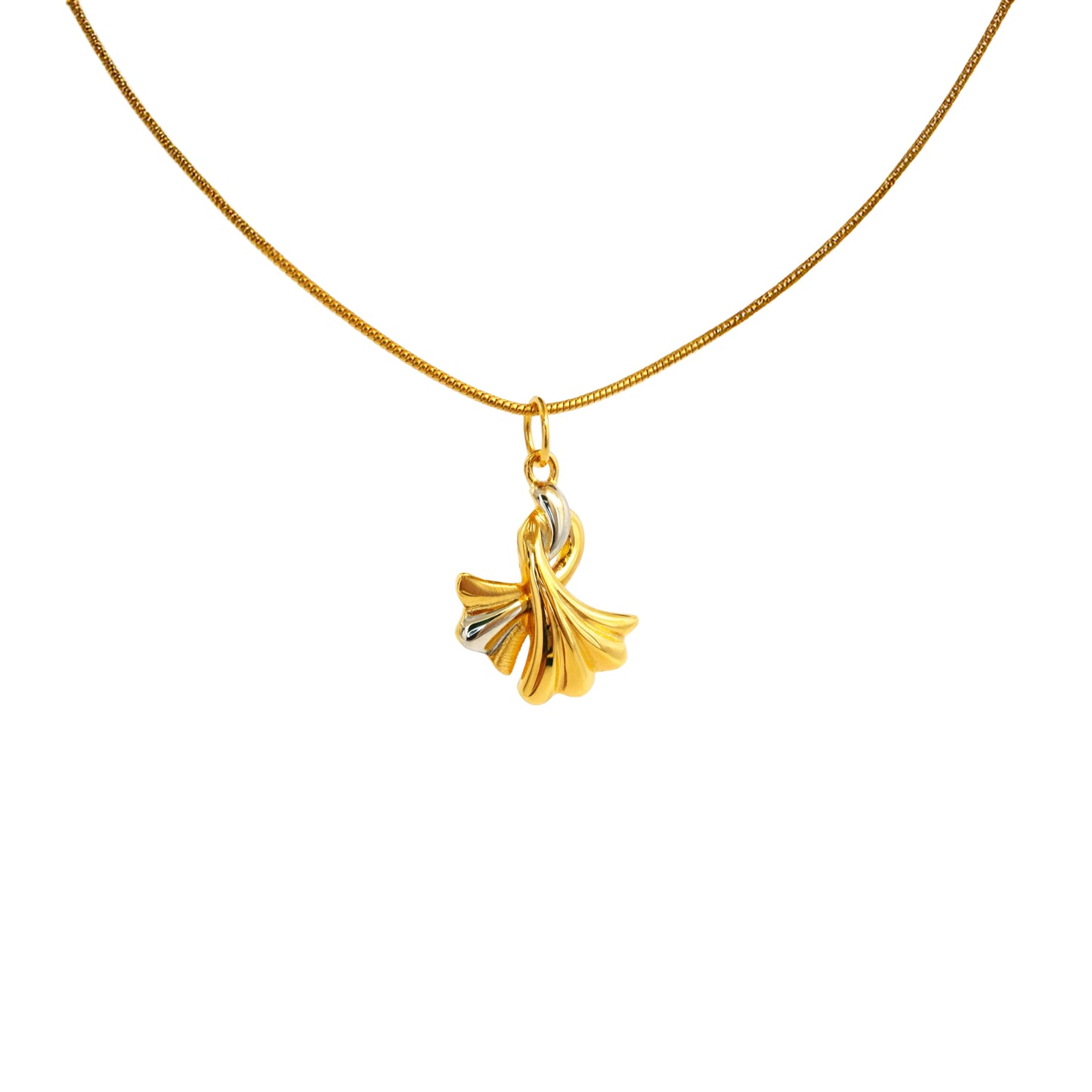 Gilded Whisper Gold Pendant