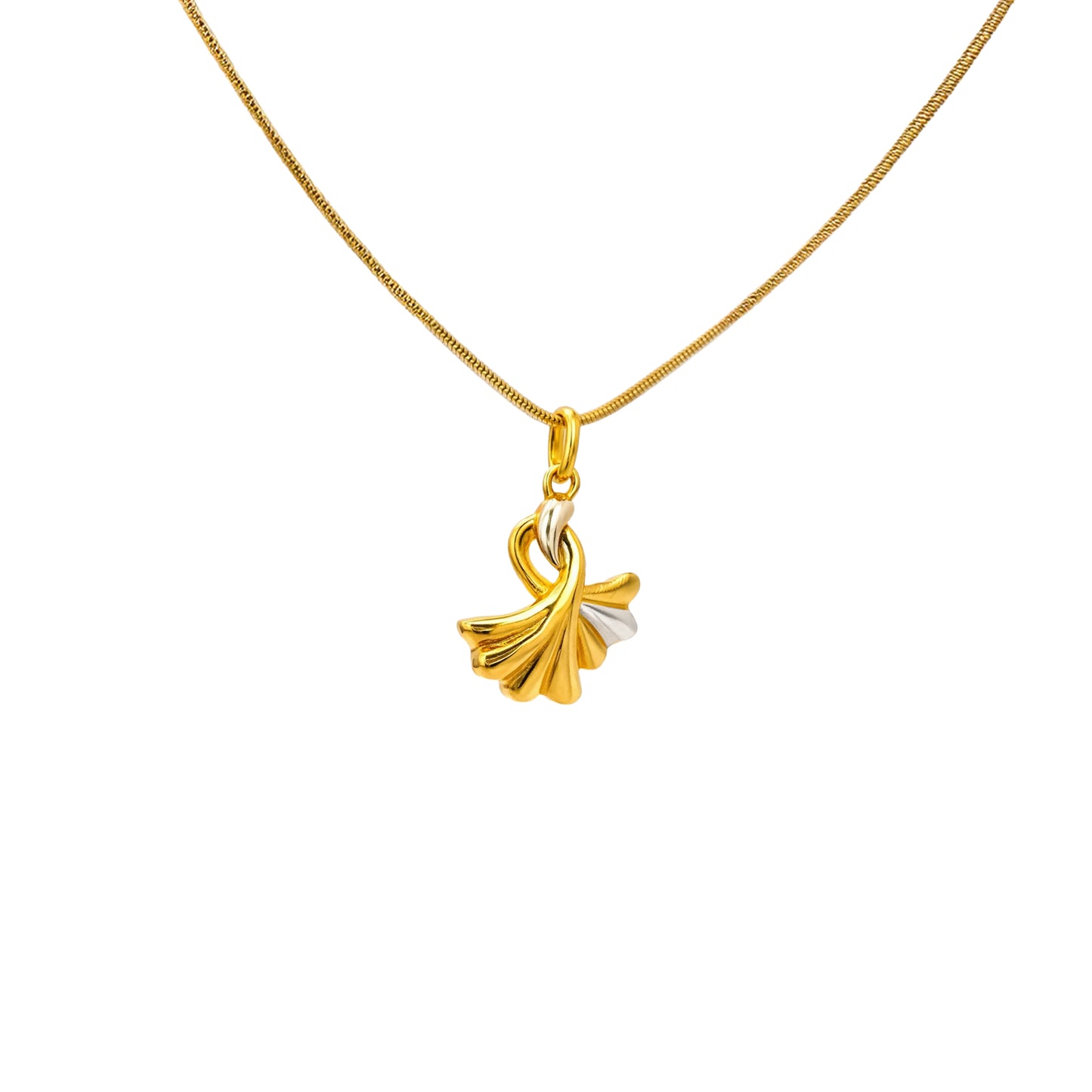 Gilded Whisper Gold Pendant