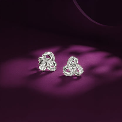 Twilight Lace Diamond Earrings