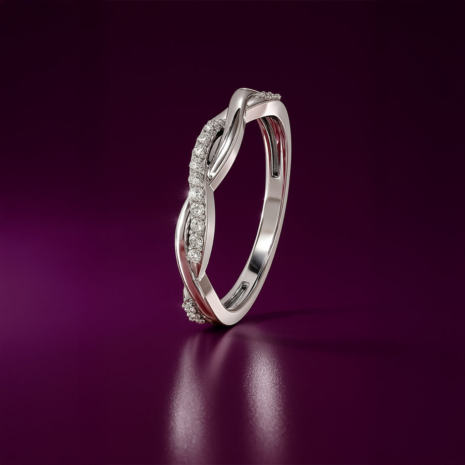 Resplendent Cascade Ring