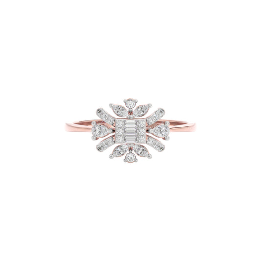 Glitter Burst Diamond Ring