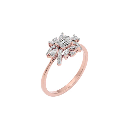 Glitter Burst Diamond Ring