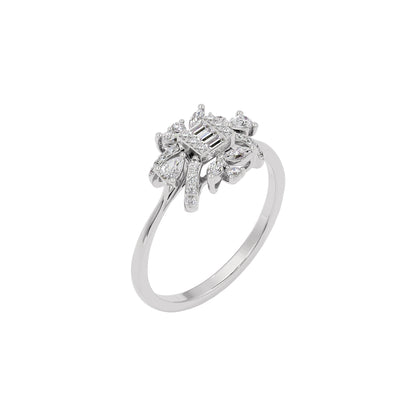 Glitter Burst Diamond Ring