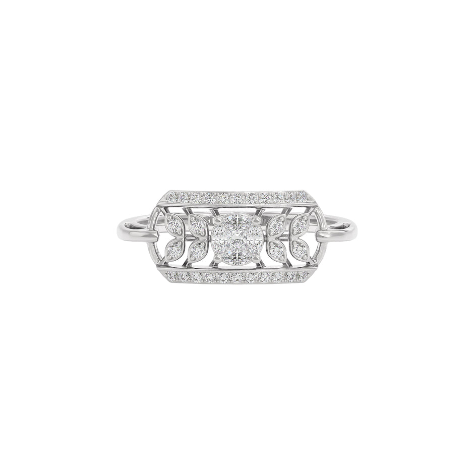 Twinkle Top Diamond Ring