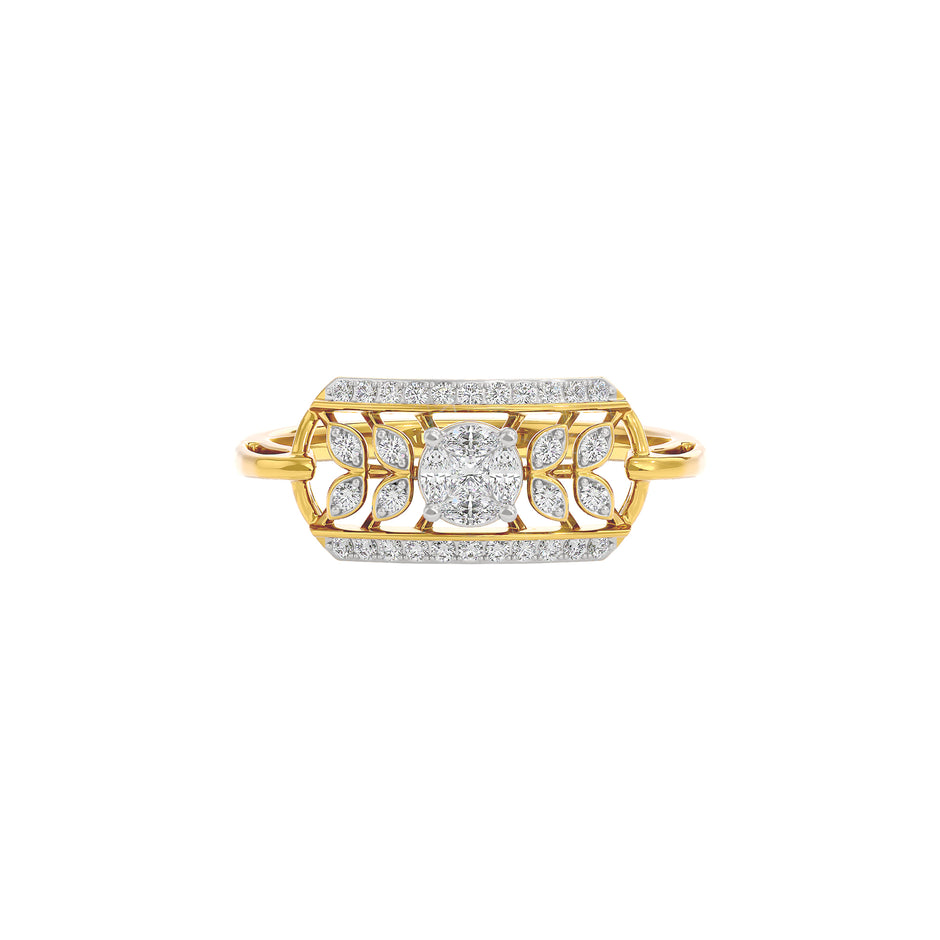 Twinkle Top Diamond Ring