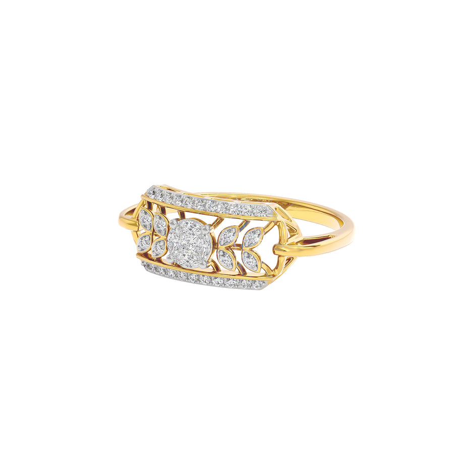 Twinkle Top Diamond Ring