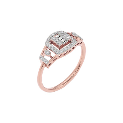 Lune Diamond Ring