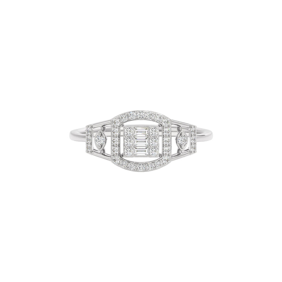 Lune Diamond Ring