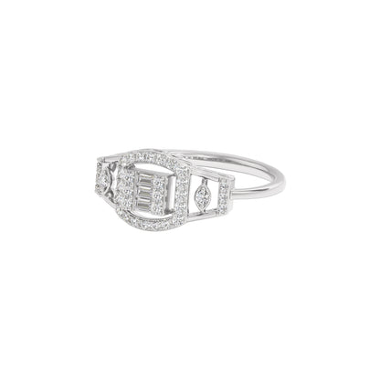 Lune Diamond Ring