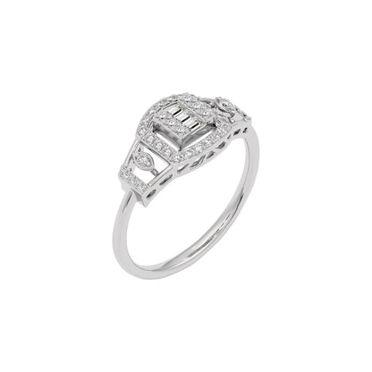 Lune Diamond Ring