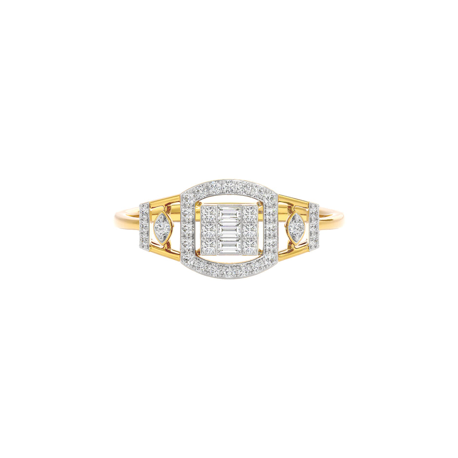 Lune Diamond Ring