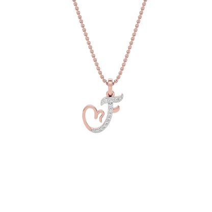 Fearless ‘F’ Diamond Pendant