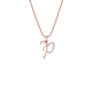 Precious ‘P’ Diamond Pendant